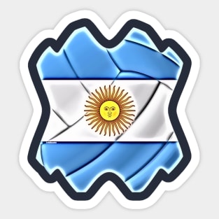 Soccer ball Argentina Champion World 2022 Sticker